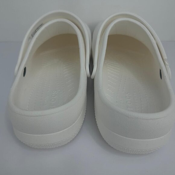 Crocs Specialist II White Professional Slip on Comfort Clog Men's sz M 15 - Picture 2 of 7